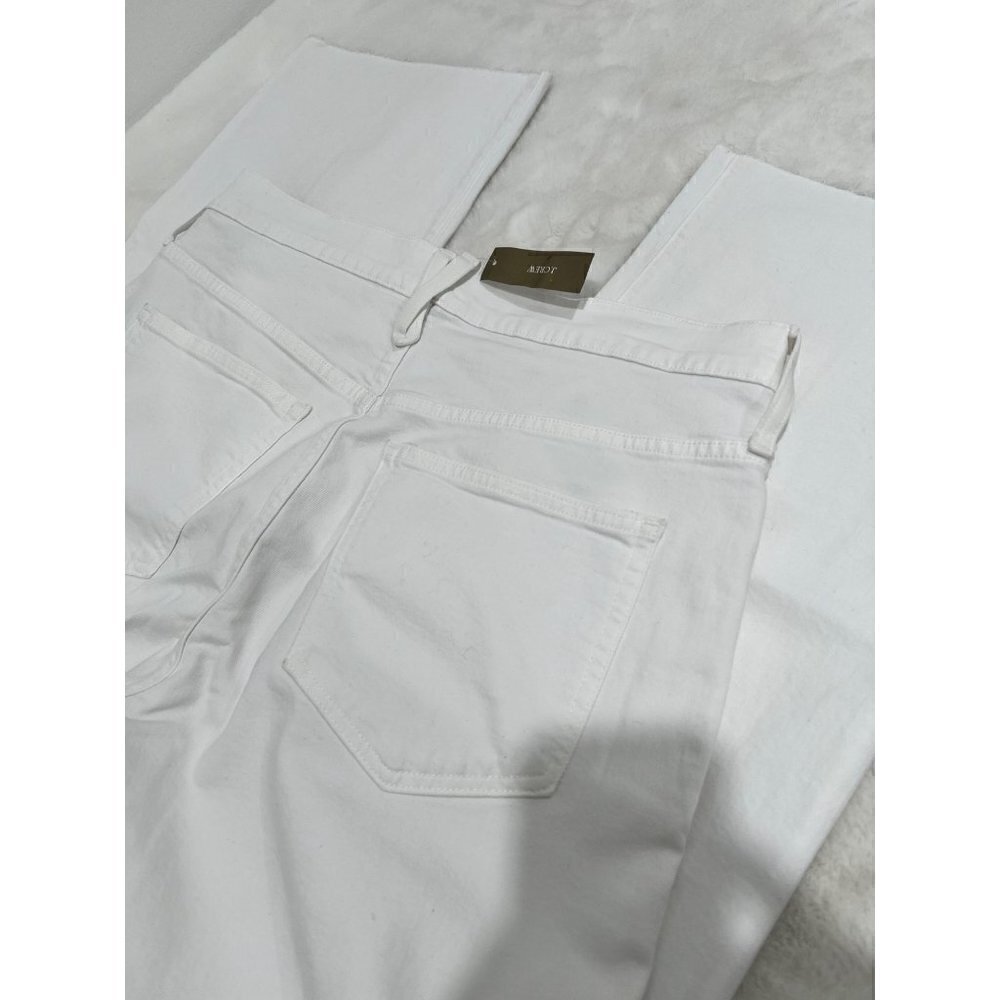 New J Crew Size T31 Slim wide-leg jean in white wash BP462 SU23 - Picture 8 of 14